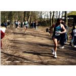 Kreiswaldlaufmeisterschaften 2000 in Schweinfurt: Zieleinlauf der Mnner, Frauen, Senioren und Seniorinnen