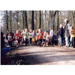 Kreiswaldlaufmeisterschaften 2001: Start der Schlerinnen W6 - W9