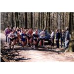 Kreiswaldlaufmeisterschaften 2001: Start zum Hauptlauf ber 8 Runden