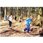 Kreis-Waldlaufmeisterschaften 2002: Karl Bauer vor Norbert Felis (beide TG 48 Schweinfurt) 