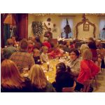 Weihnachtsfeier 2003: Volles Haus am Jahnsplatz