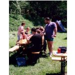 Camping 1999: auf dem Campingplatz Schweinmhle