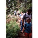 Camping 1999: Ausflug ins Waldnaabtal ber den Uferpfad